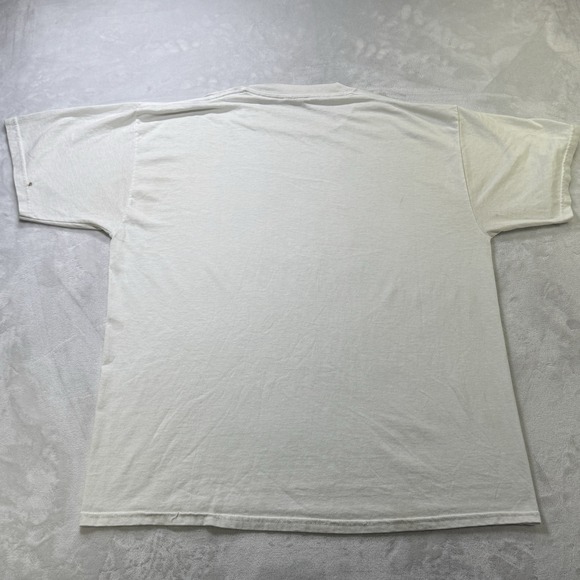 Vintage FBI Firm Believer In Jesus T Shirt XL Jerzees Religious Tee - Picture 9 of 10